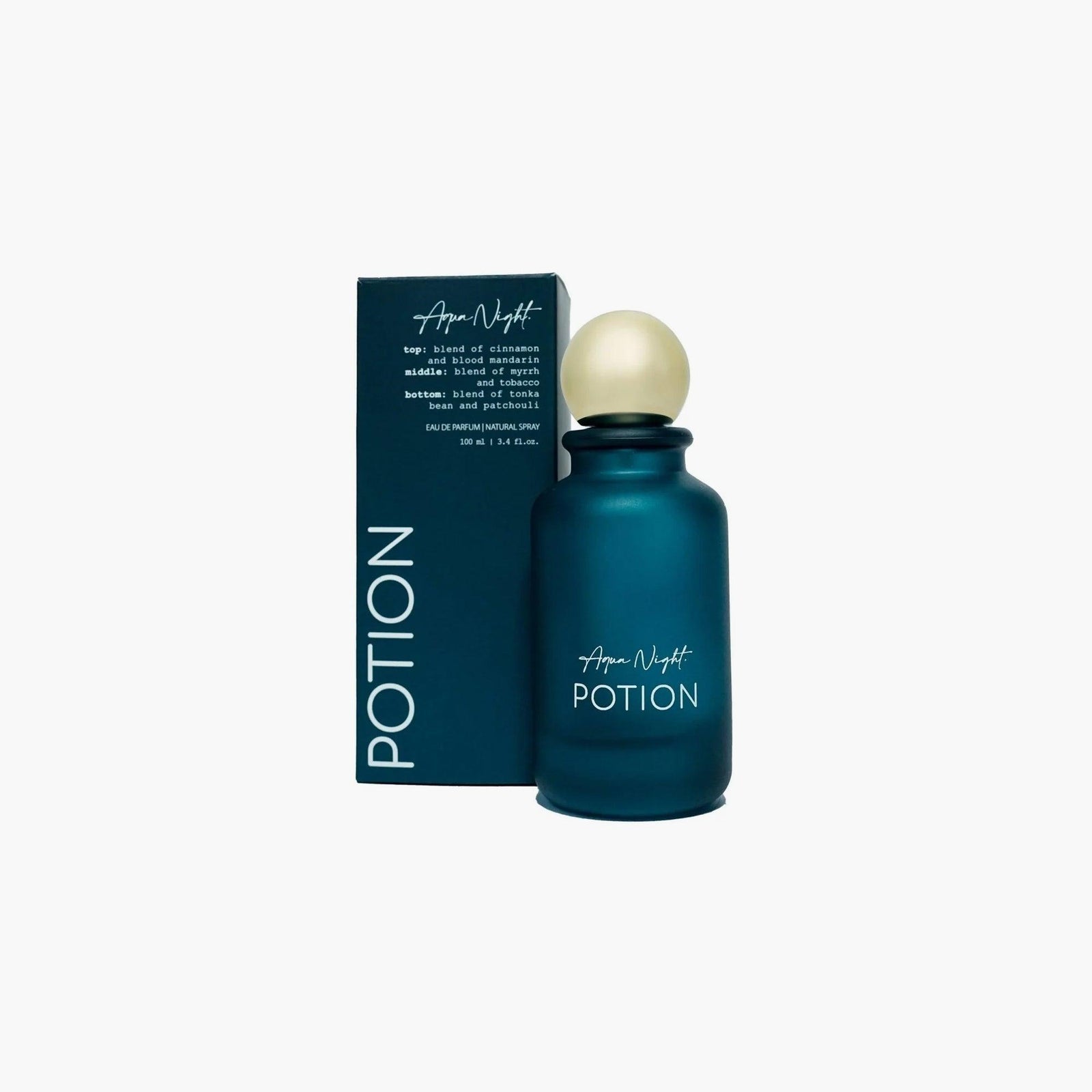 Potion Aqua Night Eau De Parfum 100ml – Unisex Fresh Aquatic