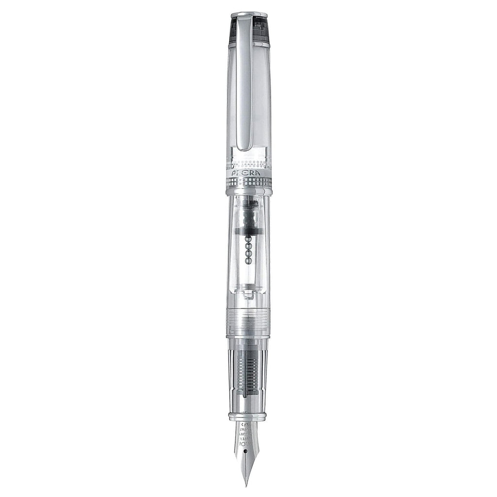 Pilot Prera Transparent Black Fountain Pen – Medium Nib