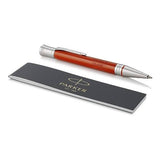 Parker Duofold Classic Big Red CT Ballpoint Pen – Palladium-Plated Trim