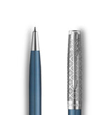 Parker Sonnet Ballpoint Pen – Premium Metal Blue with Chrome Trim | Premium Ballpoint Pen