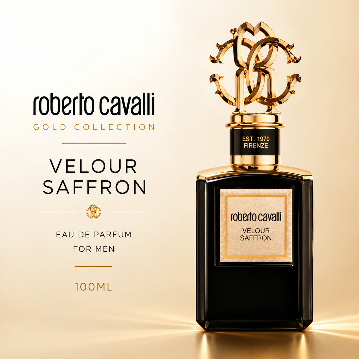 Roberto Cavalli Gold Collection Velour Saffron Eau de Parfum 100ml