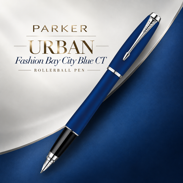 Parker Urban Fashion Bay City Blue CT Rollerball Pen