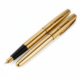 Parker Frontier Gold Fountain Pen – Fine Nib, Blue Ink