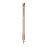 Parker IM Monochrome Fountain Pen – Champagne Finish
