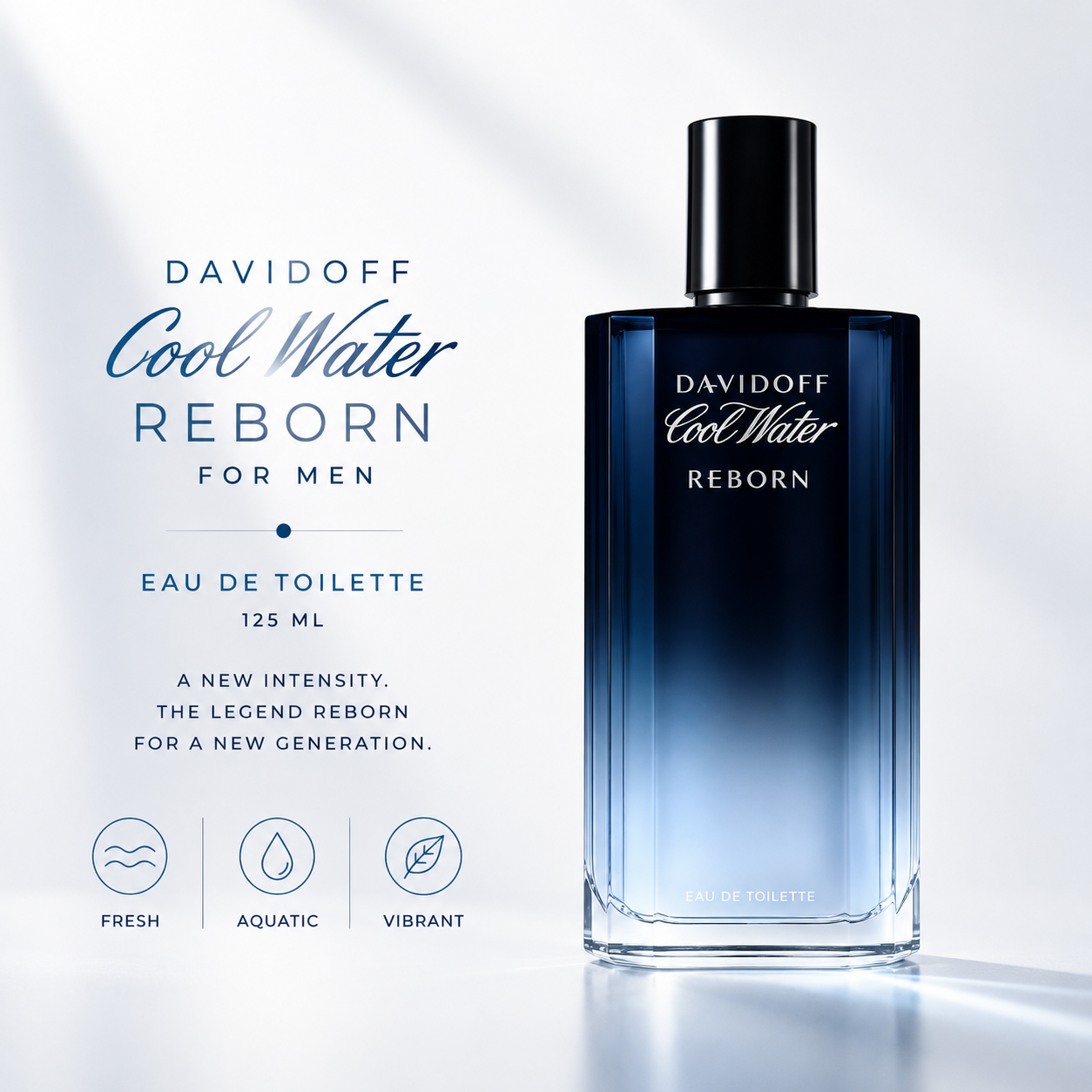 Davidoff Cool Water Reborn for Men EDT 125ml