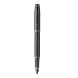 Parker IM Monochrome Titanium Fountain Pen – Matching Titanium Trim