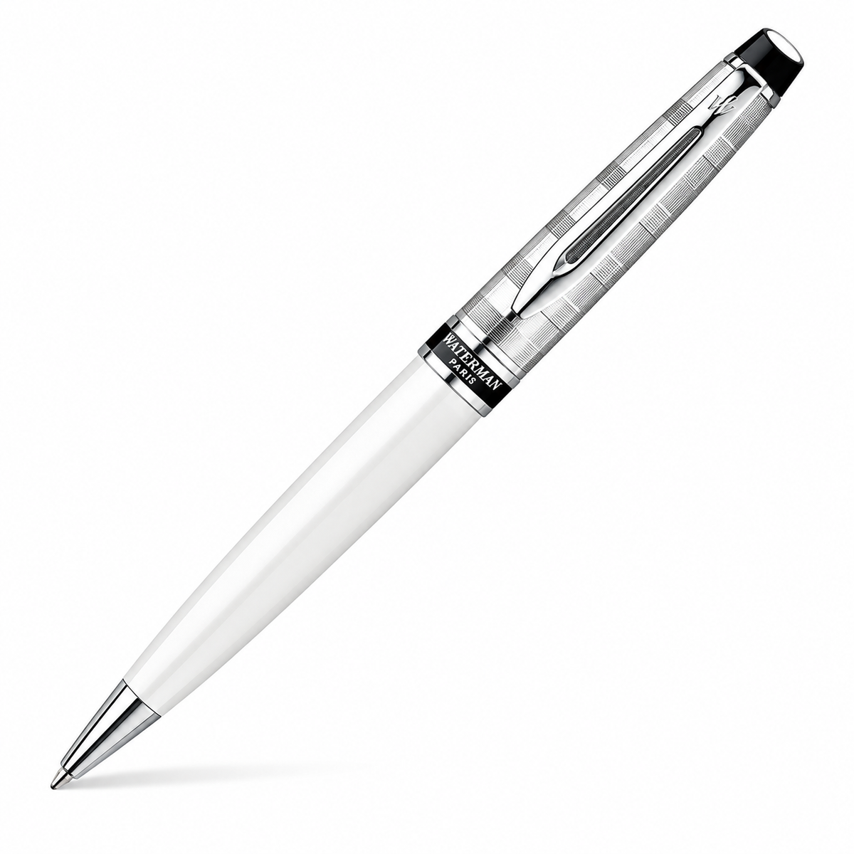 Waterman Expert Deluxe White CT Ballpoint Pen