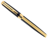 Waterman Exception Night & Day Gold Rollerball Pen – 23K Gold Plated Trim