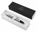 Parker IM Premium Ballpoint Pen – Brushed Stainless Steel with Chrome Trim | Premium Ballpoint Pen