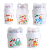 DEOXY Silky Washable Crayons for Kids – Non-Toxic Lipstick Crayons | 12 to 48 Colors