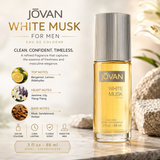 Jovan White Musk for Men Eau de Cologne – 88ml