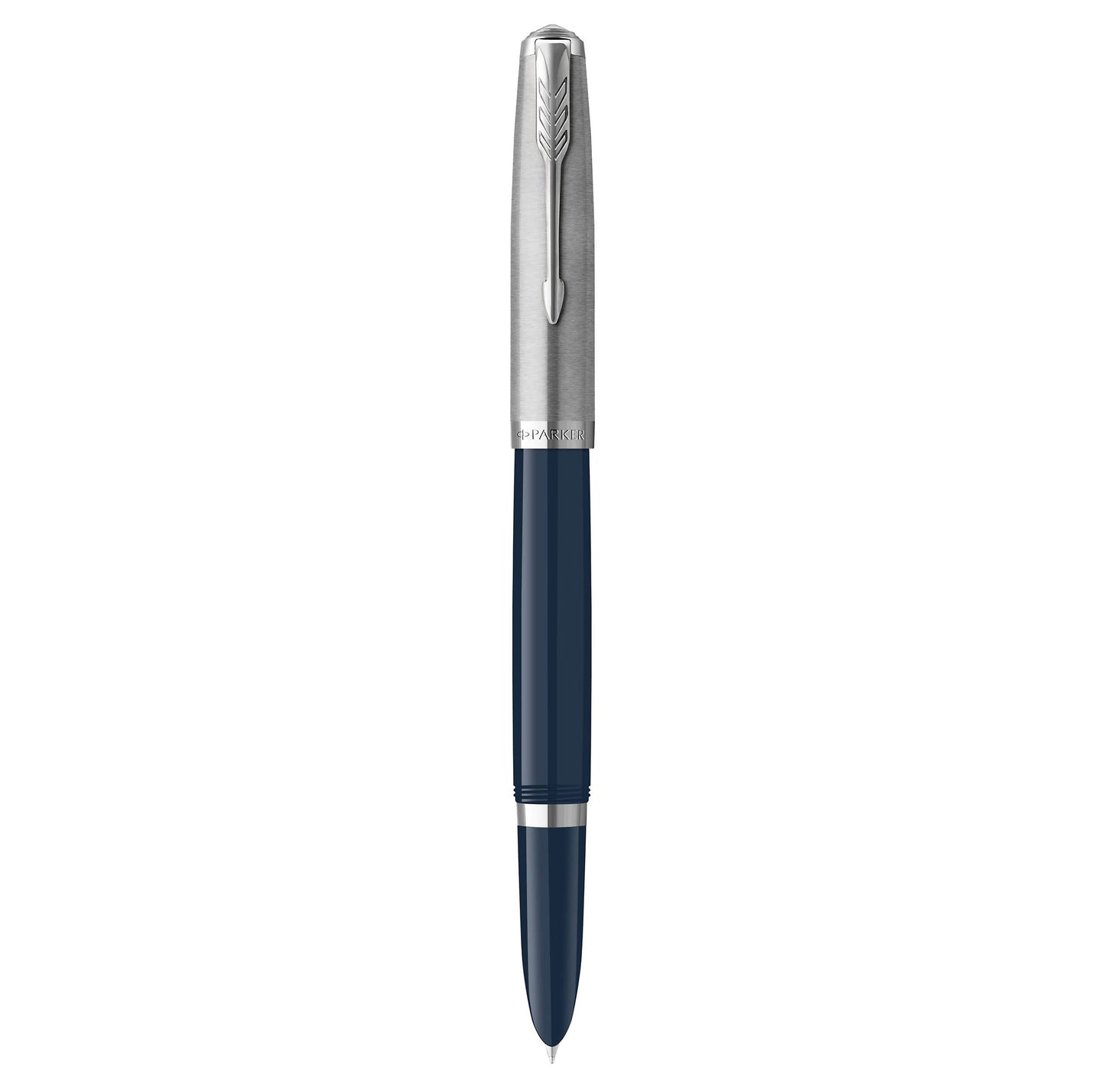 Parker 51 Rebirth Fountain Pen – Teal Blue with Chrome Trim | Premium Fountain Pen