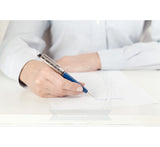 Waterman Expert Blue Obsession ST Ballpoint Pen – Premium Writing Instrument