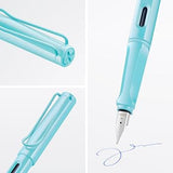 Lamy Safari Aquasky Fountain Pen – Medium Nib