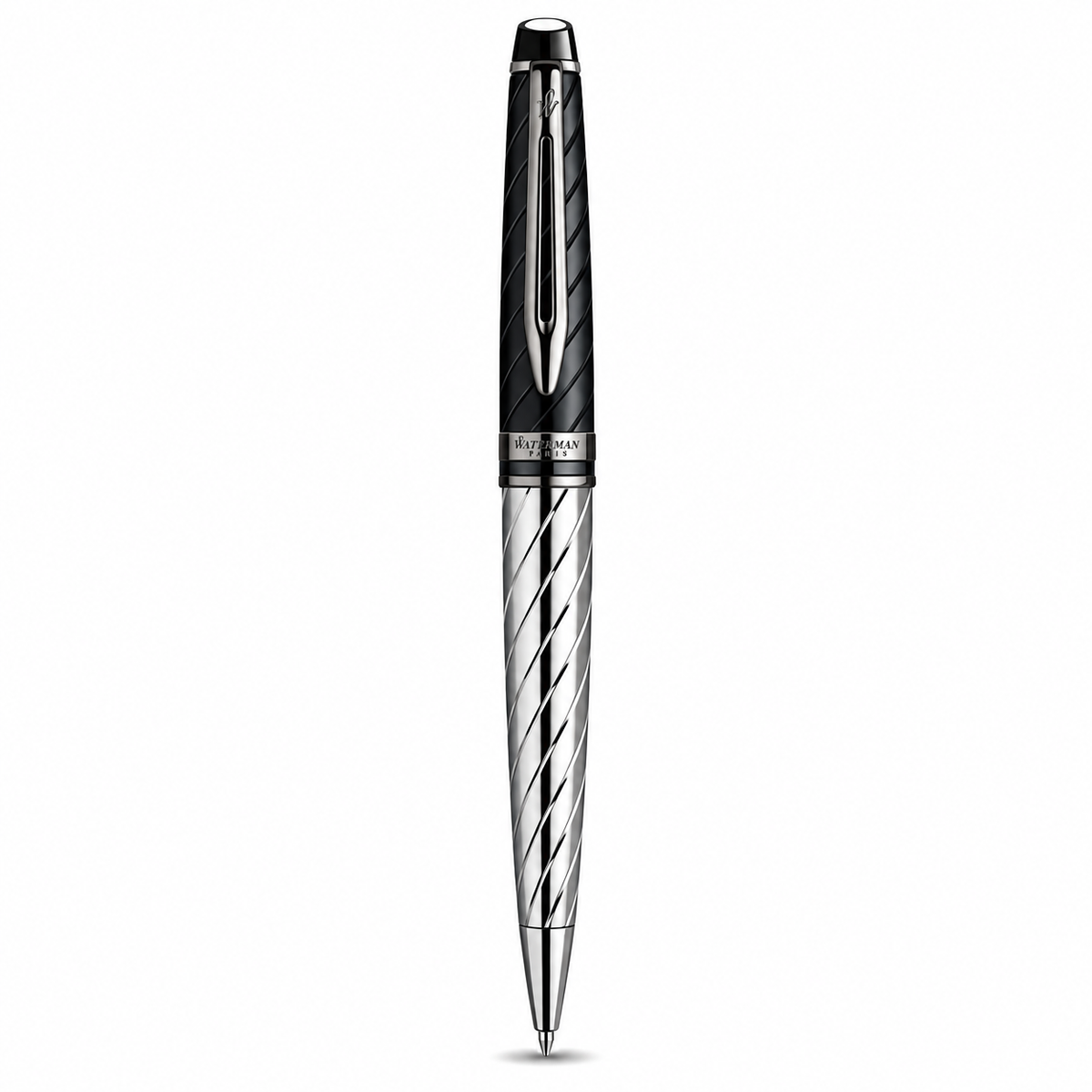 Waterman Expert Precious Black Ballpoint Pen – Premium Writing Instrument