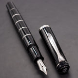 Pelikan Classic M215 Fountain Pen – Ring Silver