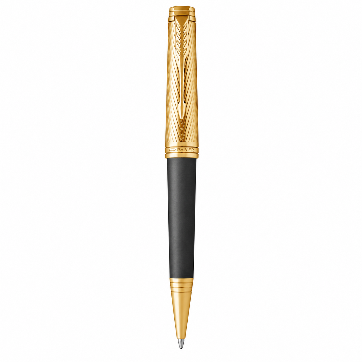 Parker Premier Custom Storm Grey GT Ballpoint Pen
