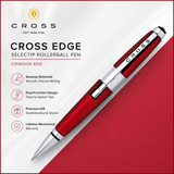 Cross Edge Selectip Rollerball Pen – Crimson Red