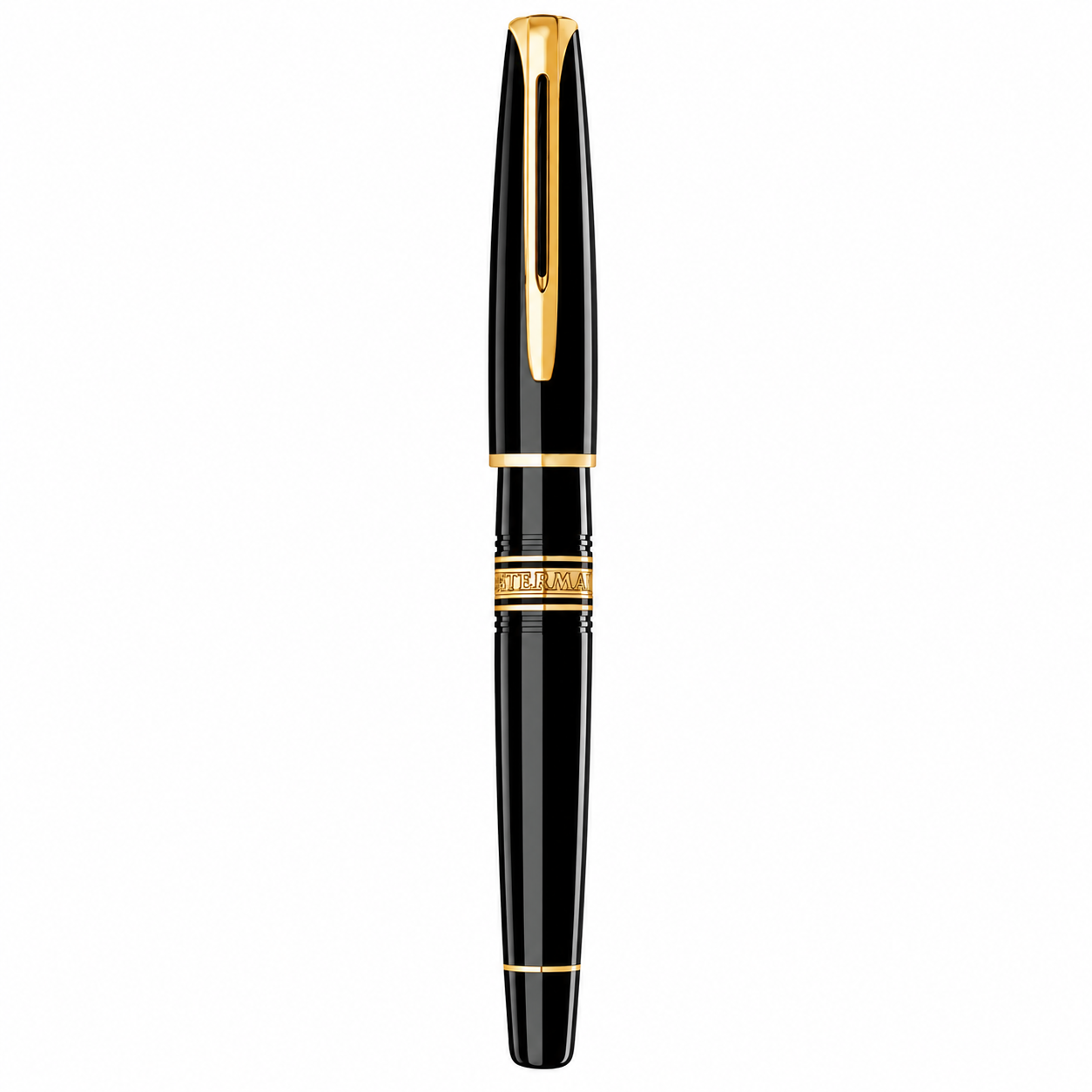Waterman Charleston Ebony Black GT Rollerball Pen