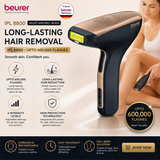 Beurer IPL 8800 Velvet Skin Pro cordless IPL hair removal device