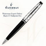 Waterman Expert Deluxe Black CT Ballpoint Pen
