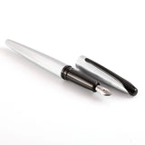 Cross ATX Sandblasted Dark Blue PVD Fountain Pen – Etched Diamond Pattern | 886-45