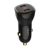 LDNIO C104 60W Dual USB-C PD Fast Car Charger – Original | Super Fast Charging