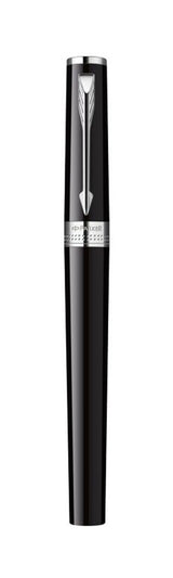 Parker Ingenuity Slim 5th Technology Rollerball Pen | Black Lacquer CT, Fine