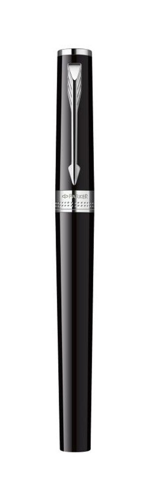 Parker Ingenuity Slim 5th Technology Rollerball Pen | Black Lacquer CT, Fine