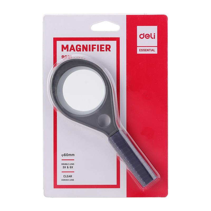 Deli E9091 Magnifier 60mm (2 Glass)