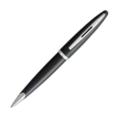 Waterman Carène Ballpoint Pen – Charcoal Grey with Stainless Steel Trim