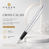 Cross Fountain Pen | Chrome Metallic | AT0116-1MS