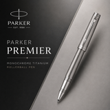 Parker Premier Rollerball Pen – Monochrome Titanium