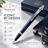 Parker IM Matte Blue Ballpoint Pen