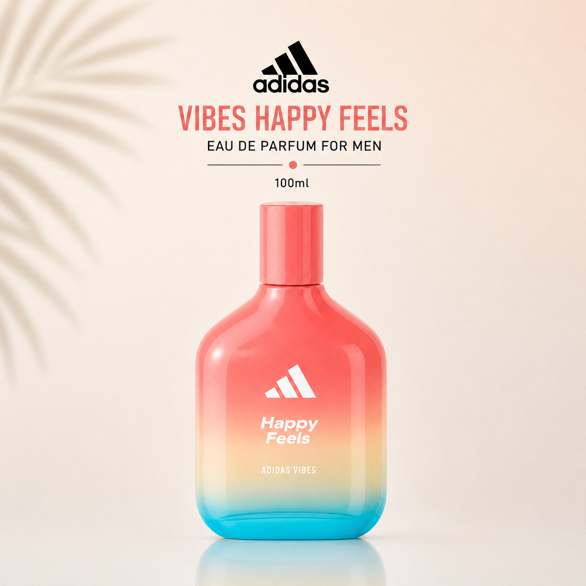 Adidas Vibes Happy Feels Eau de Parfum – 100ml