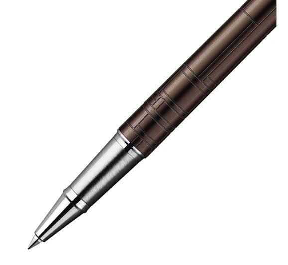 Parker Metal Premium Series Rollerball Pen – Metallic Brown CT