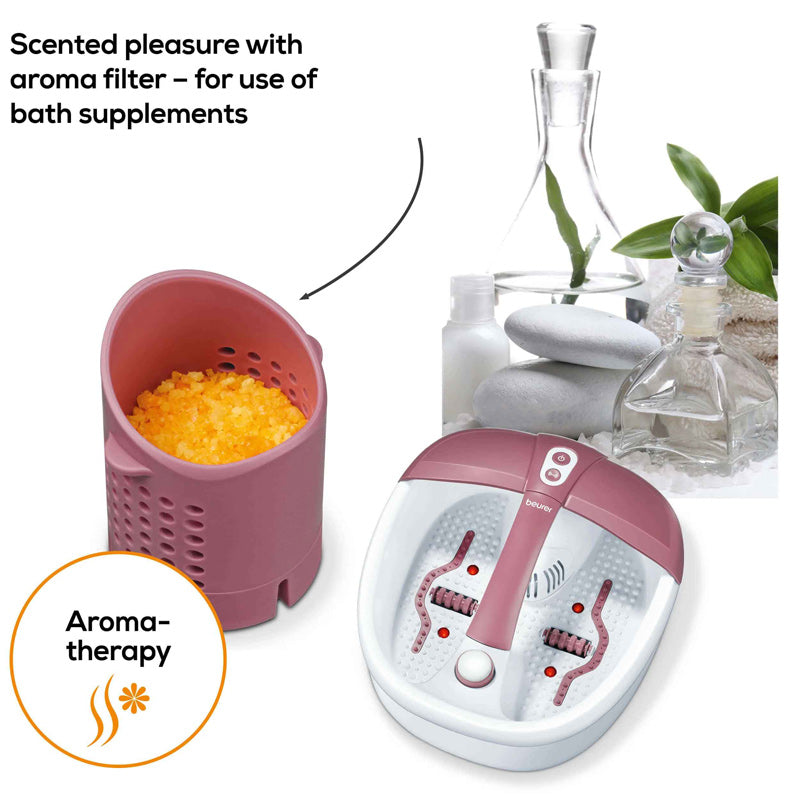 Beurer FB 35 foot spa with aromatherapy and pedicure, foot bath massager, alternate view