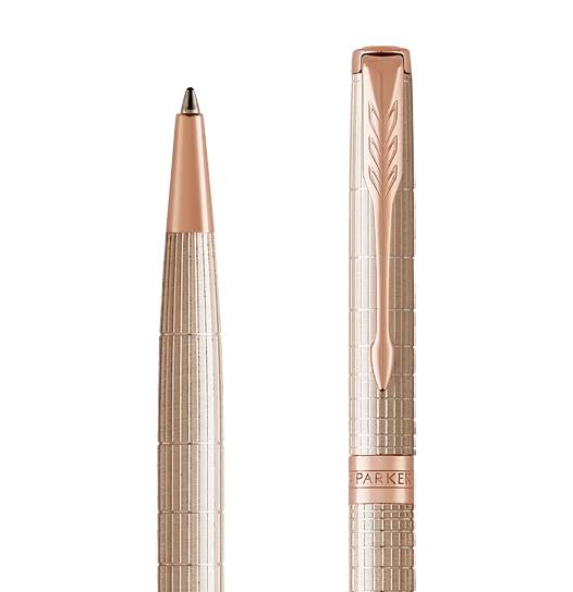 Parker Sonnet Ballpoint Pen – Cisélé Silver PGT