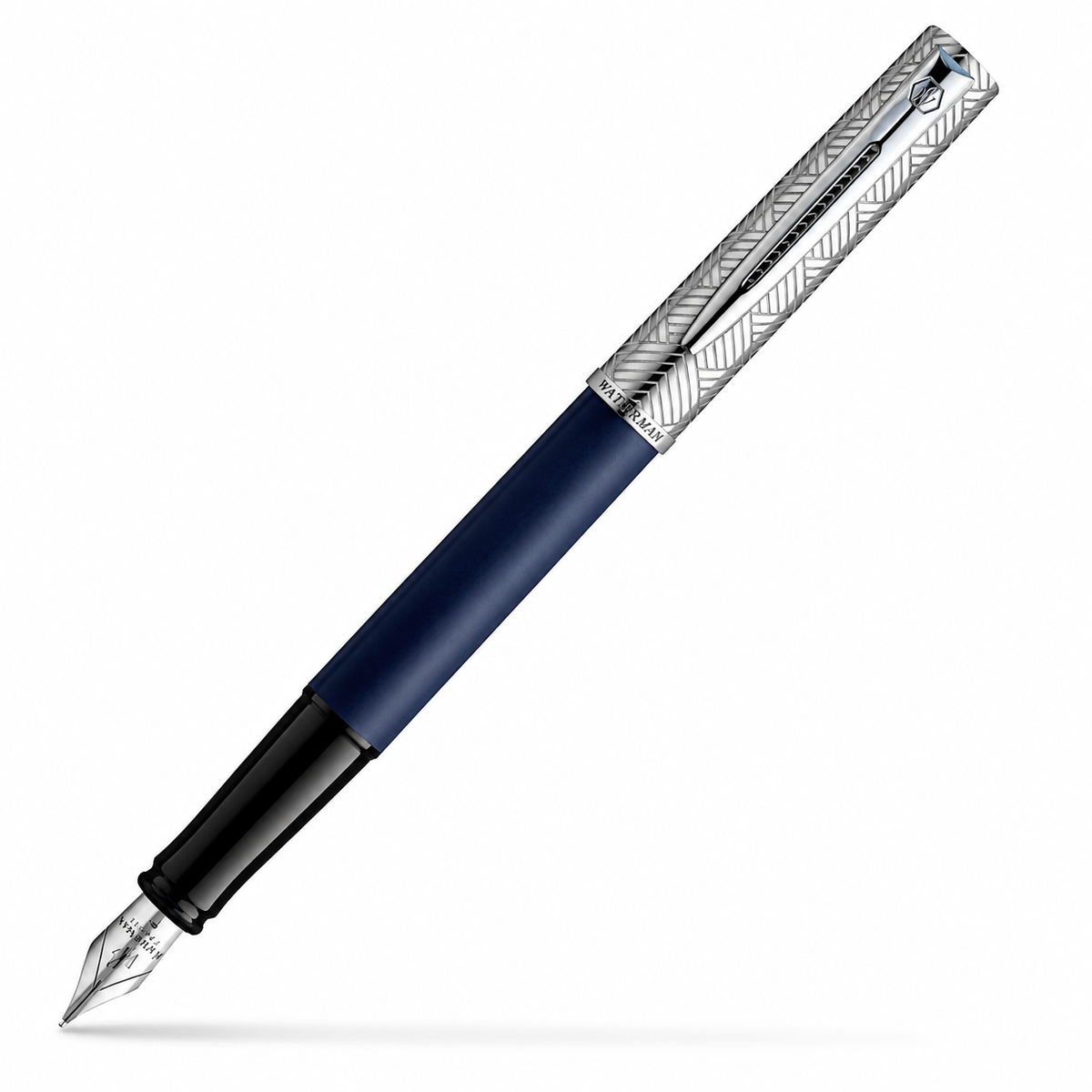 Waterman Allure Deluxe Blue CT Fountain Pen – Fine Nib (F)
