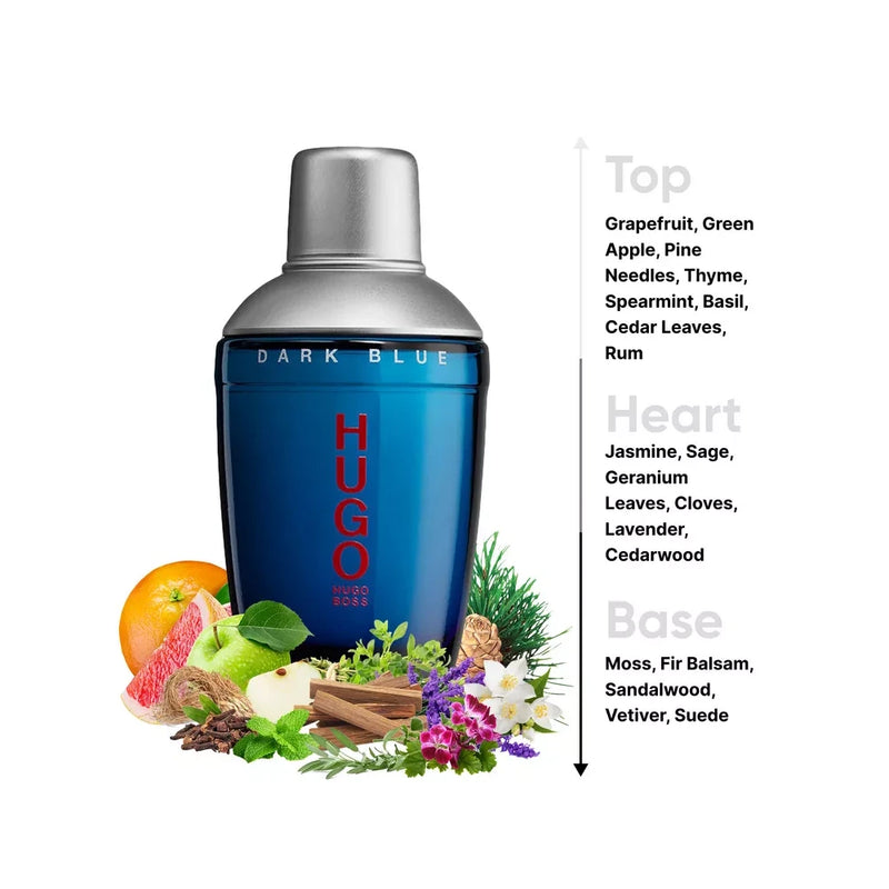 Hugo Boss Dark Blue Man Edt 75Ml