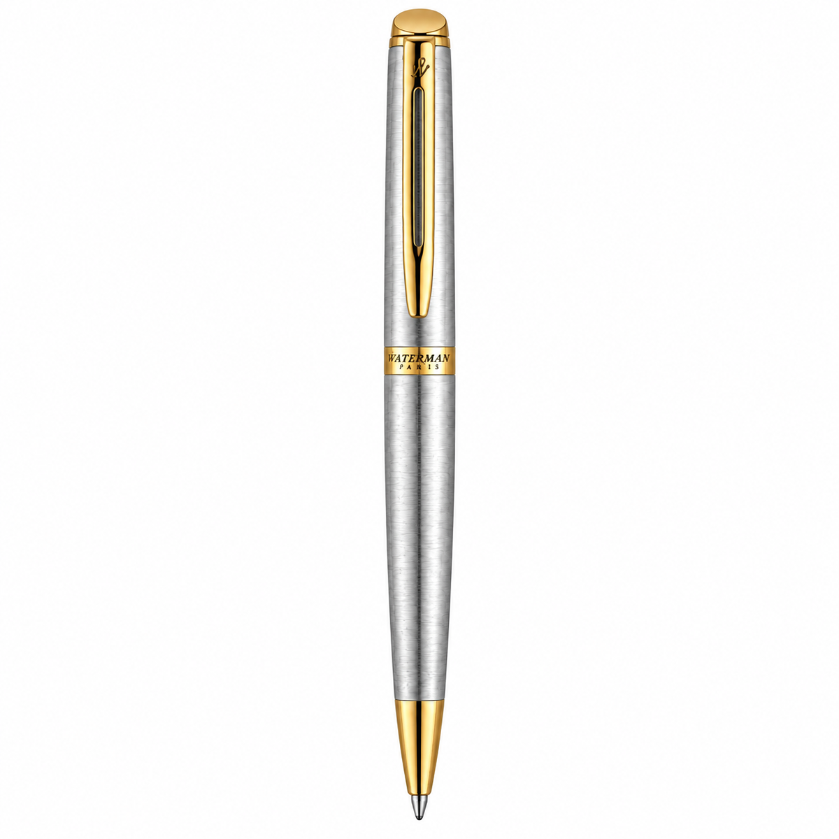 Waterman Hemisphere Stainless Steel GT Ballpoint Pen