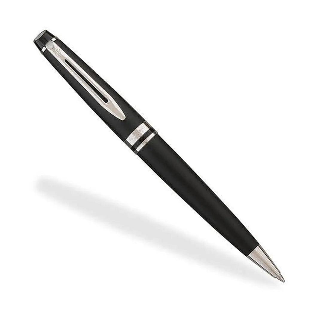 Waterman Expert Matt Black Ballpoint Pen – Premium Writing Instrument