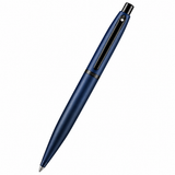 Sheaffer VFM 9429 Matte Blue Ballpoint Pen with Matte Black Trims
