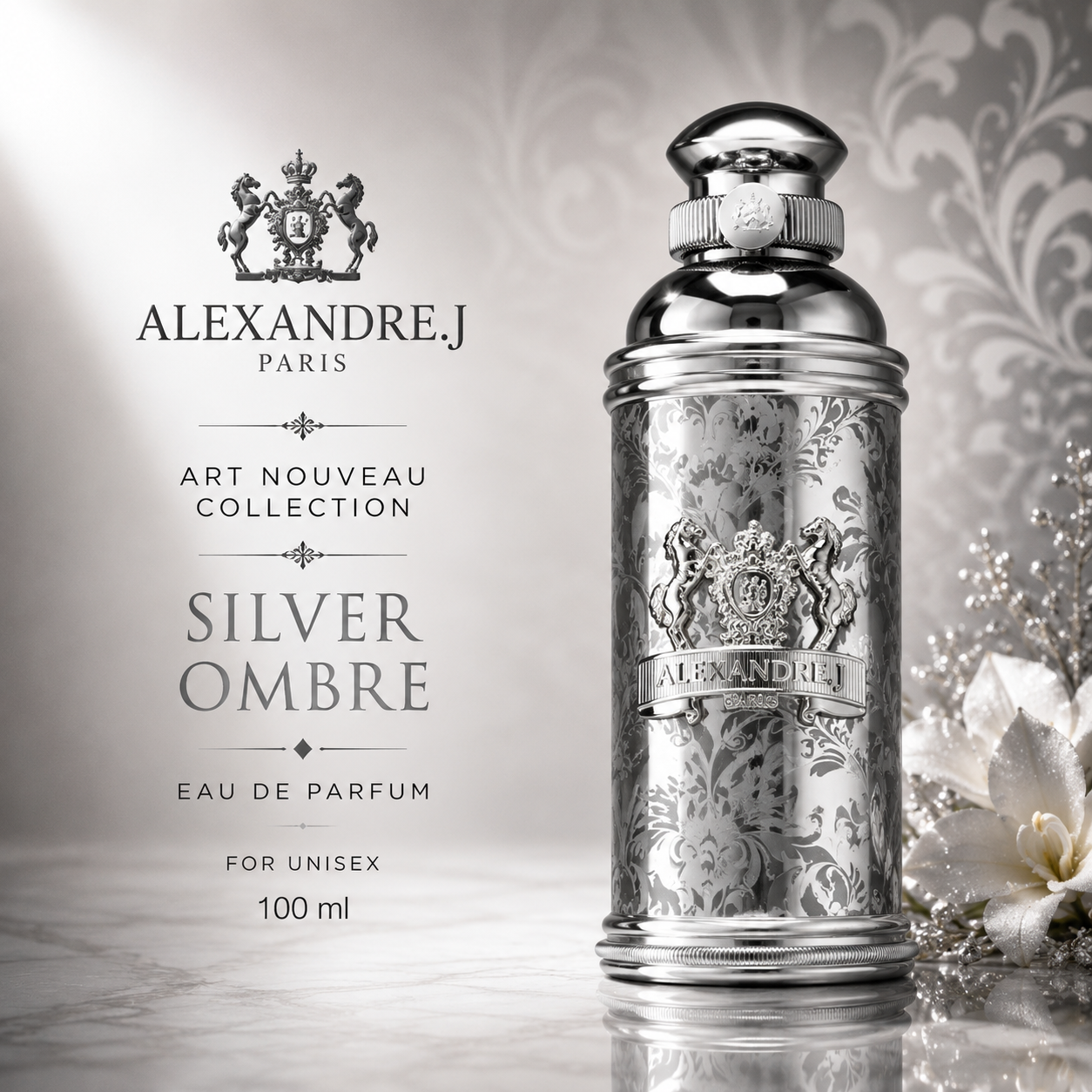 Alexandre.J Silver Ombre For Unisex EDP 100Ml
