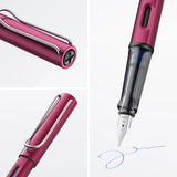 Lamy AL-star Black Purple Fountain Pen – Medium Nib