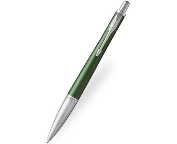 Parker Urban Premium Green CT Ballpoint Pen | Chrome Trim