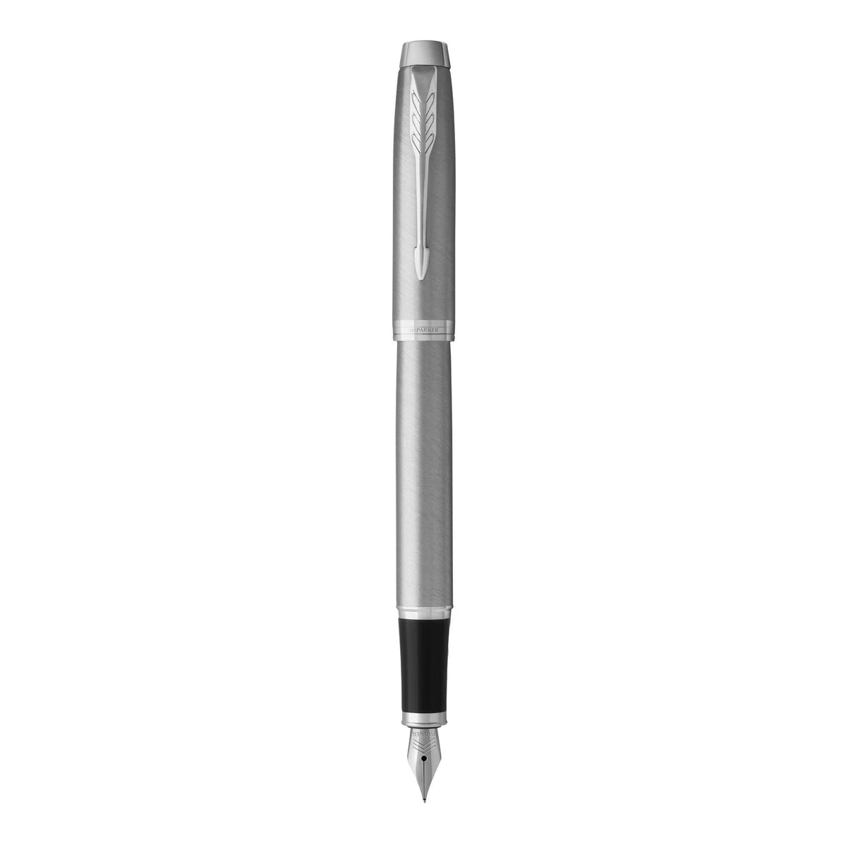 Parker IM Stainless Steel Chrome Trim Fountain Pen