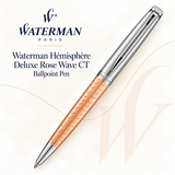 Waterman Hémisphère Deluxe Rose Wave CT Ballpoint Pen