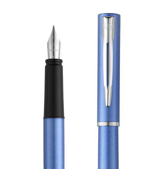 Waterman Allure Fountain Pen – Blue Lacquer Fine Nib