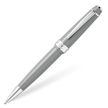 Cross Bailey Light Ballpoint Pen – Polished Gray Resin & Chrome Trim